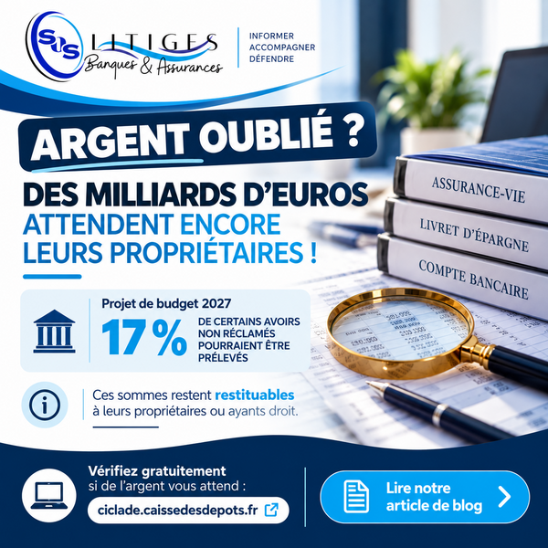 Comptes bancaires et assurances-vie oubliés : l'État envisage de prélever 17 % des sommes non réclamées