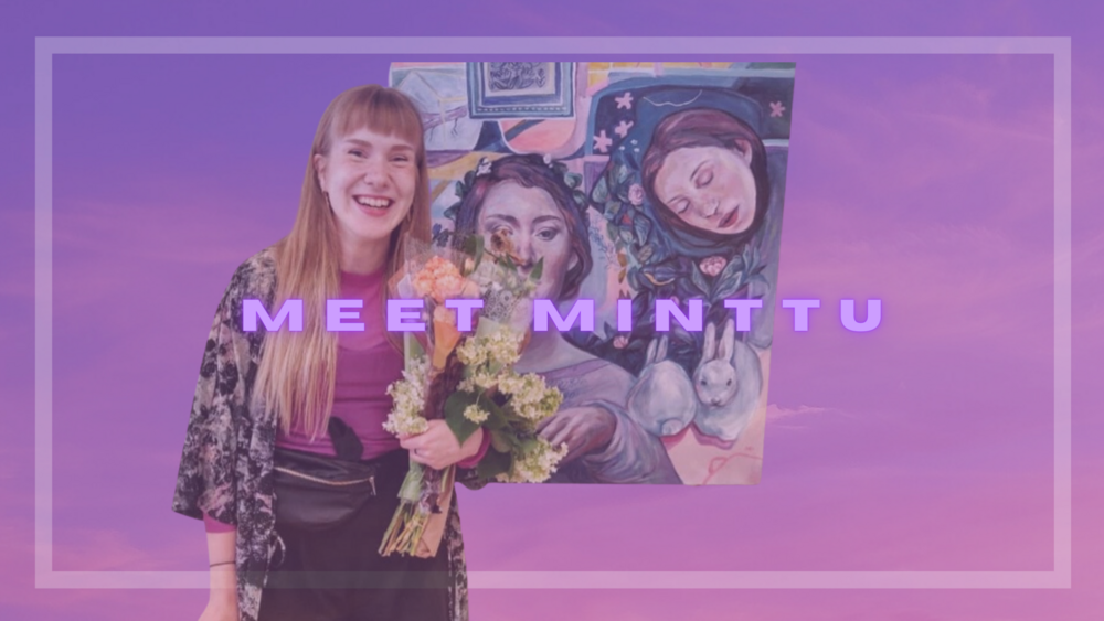 Meet Minttu, a Finnish artist who believes art can bring hope in uncertain times