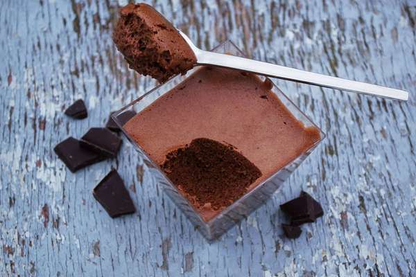 Mousse au chocolat aux avocats