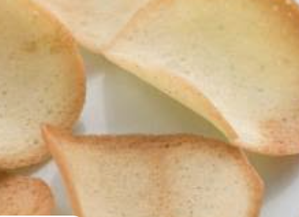 Tuiles sans gluten à la lavande