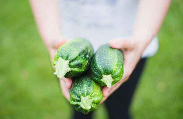 Tagliatelles de courgettes et pesto Vegan