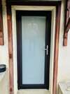 Porte pvc noire
