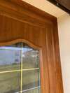 Porte pvc golden oak