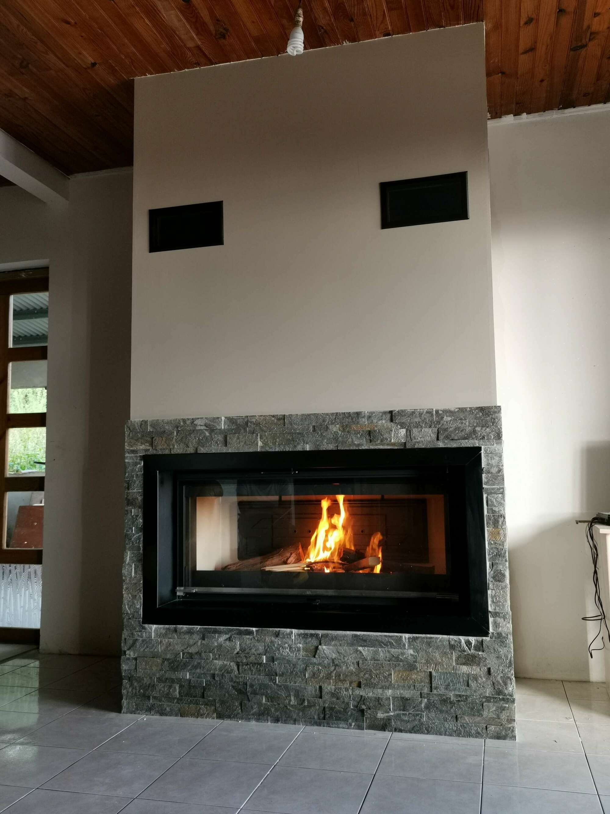 Sac à bois pour cheminée MASSO 85869 - Espace Bricolage