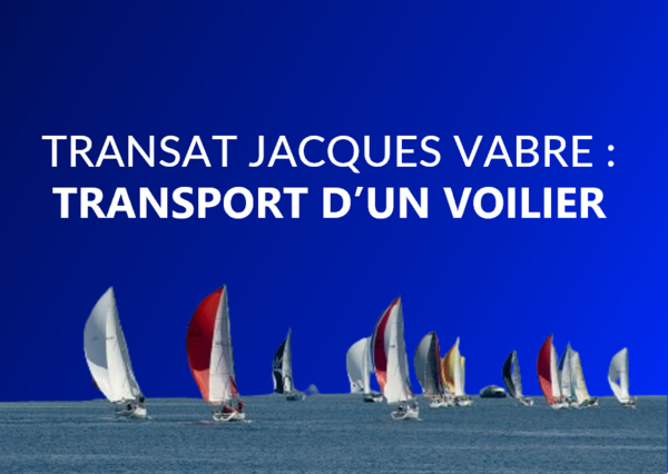 Arrivée d'un voilier prévu au départ de la Transat Jacques Vabre