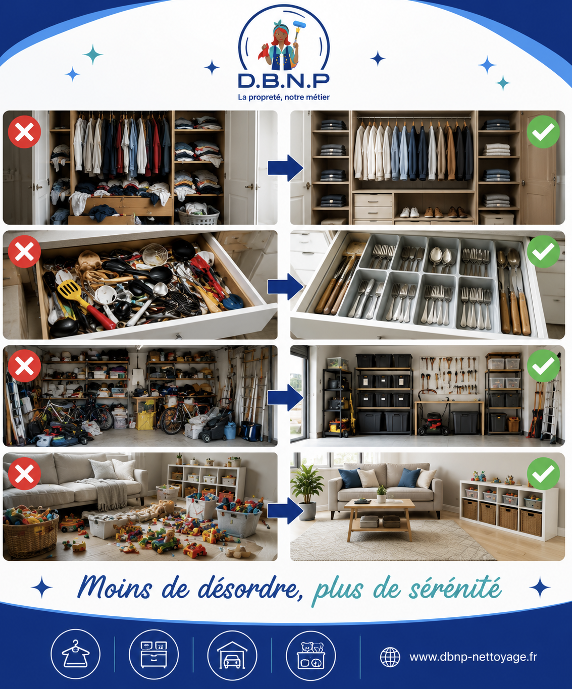 Pourquoi ranger sa maison est aussi important que la nettoyer et l'entretenir ?
