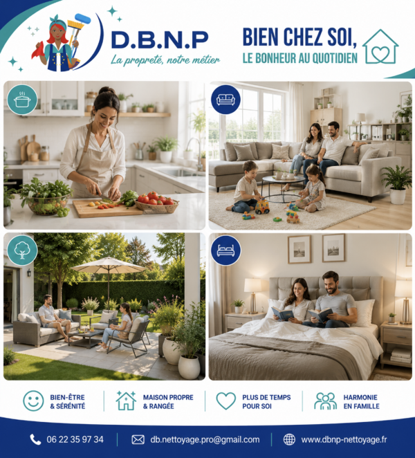 Bien-être chez soi : pourquoi une maison propre, rangée et organisée contribue à une vie plus sereine ?