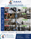 Bureaux bien rangés pour un espace de travail sain