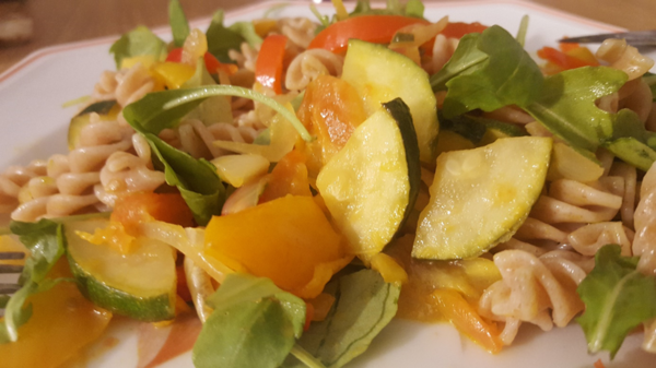 Eté indien sur les pâtes