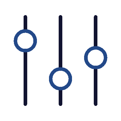 Wired outline 201 settings sliders hover change