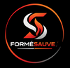 Logo Formésauve avec S stylisé et flamme symbolisant prévention pompier