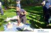 Formation premiers secours avec mannequin selon référentiel INRS