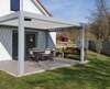 pergola aluminium jardin lames ajustables ombrage
