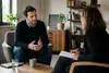 Dirigeant de PME en échange confidentiel avec son coach