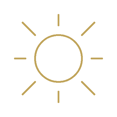 Wired outline 804 sun hover rays