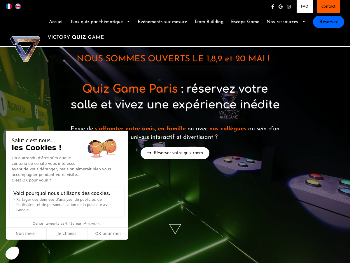 Exemple de site internet de Autre à Paris 9