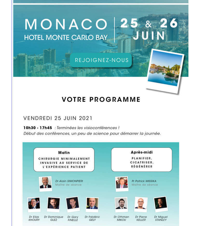 Communication sur la chirurgie minimalement invasive en implantologie
