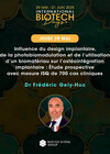 Conférence du Dr Frédéric Gely-Huc aux Biotech Days, congrès international 2025