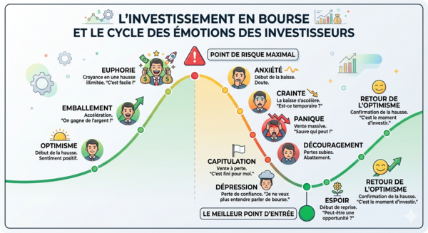 Bourse et émotions : comment investir intelligemment en période de crise géopolitique