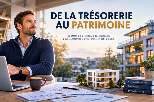 Comment un dirigeant a transformé sa trésorerie en patrimoine