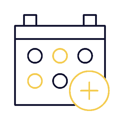 Wired outline 973 appointment schedule hover click