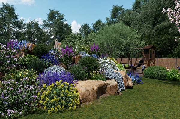  Avant/après en 3D : transformer un jardin banal en oasis moderne