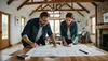 intérieur réaménagé avec espaces bien définis et rangements optimisés