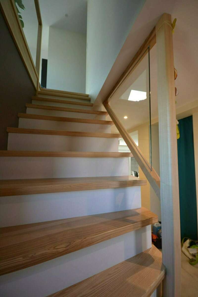 escalier-bois