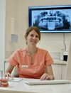 Dr Camille Mathieu-Bouclet dans son bureau de consultation
