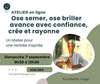 atelier ose briller, ose semer, avance avec confiance