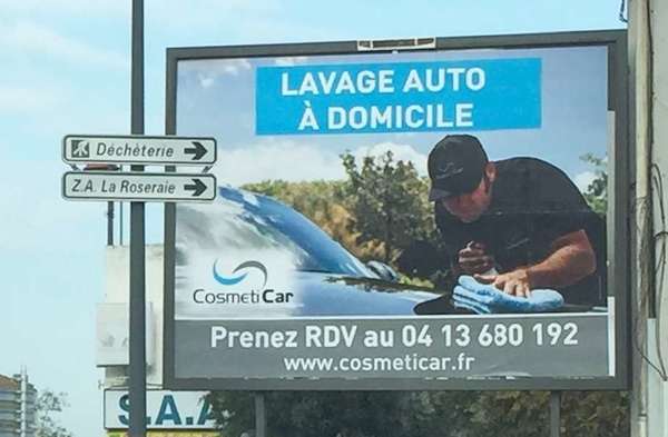 CosmétiCar Vitrolles Martigues Sud en pleine campagne publicitaire