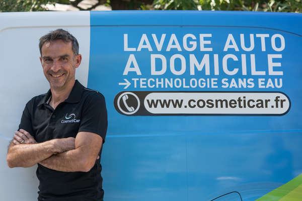 Mikael Corlorsquet a ouvert sa franchise de lavage auto il y a 5 ans