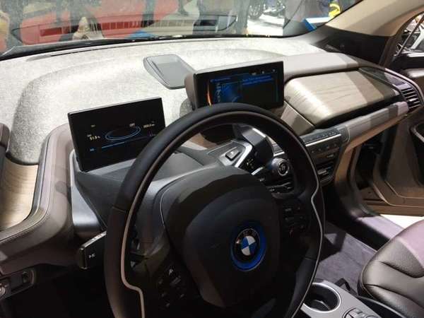 Matériaux recyclés de la I3 BMW