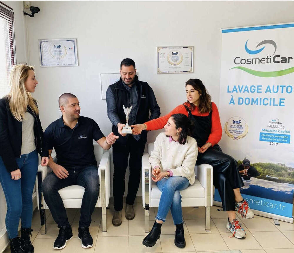 Le réseau CosmétiCar élu pour la troisième année  "Meilleure Franchise de France"