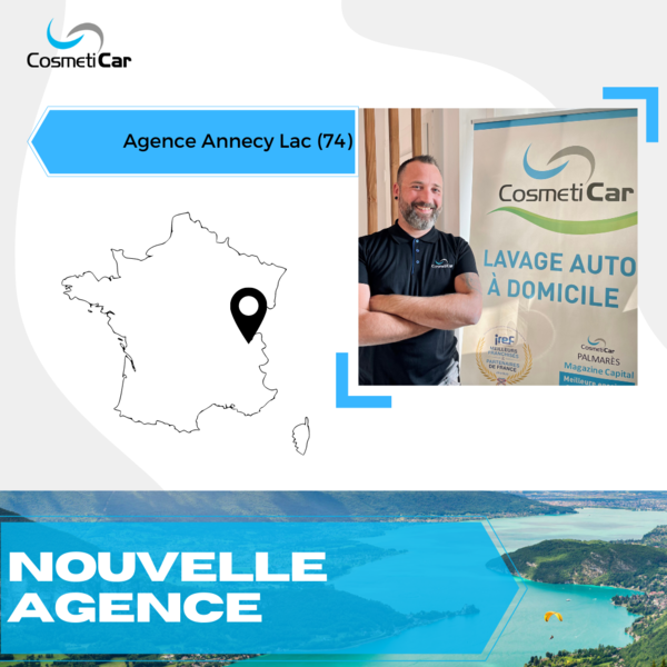 CosmétiCar s’installe à Annecy ! 