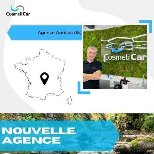 Sébastien Gard, dirigeant de l'agence CosmétiCar Aurillac