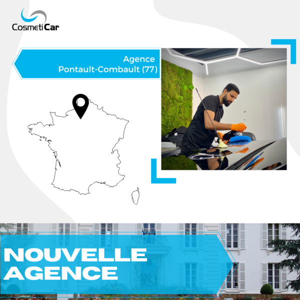 Une nouvelle agence CosmétiCar ouvre ses portes à Pontault-Combault-Combault !
