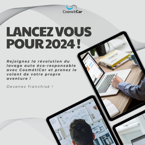 Lancez vous et devenez franchisé CosmétiCar pour 2024