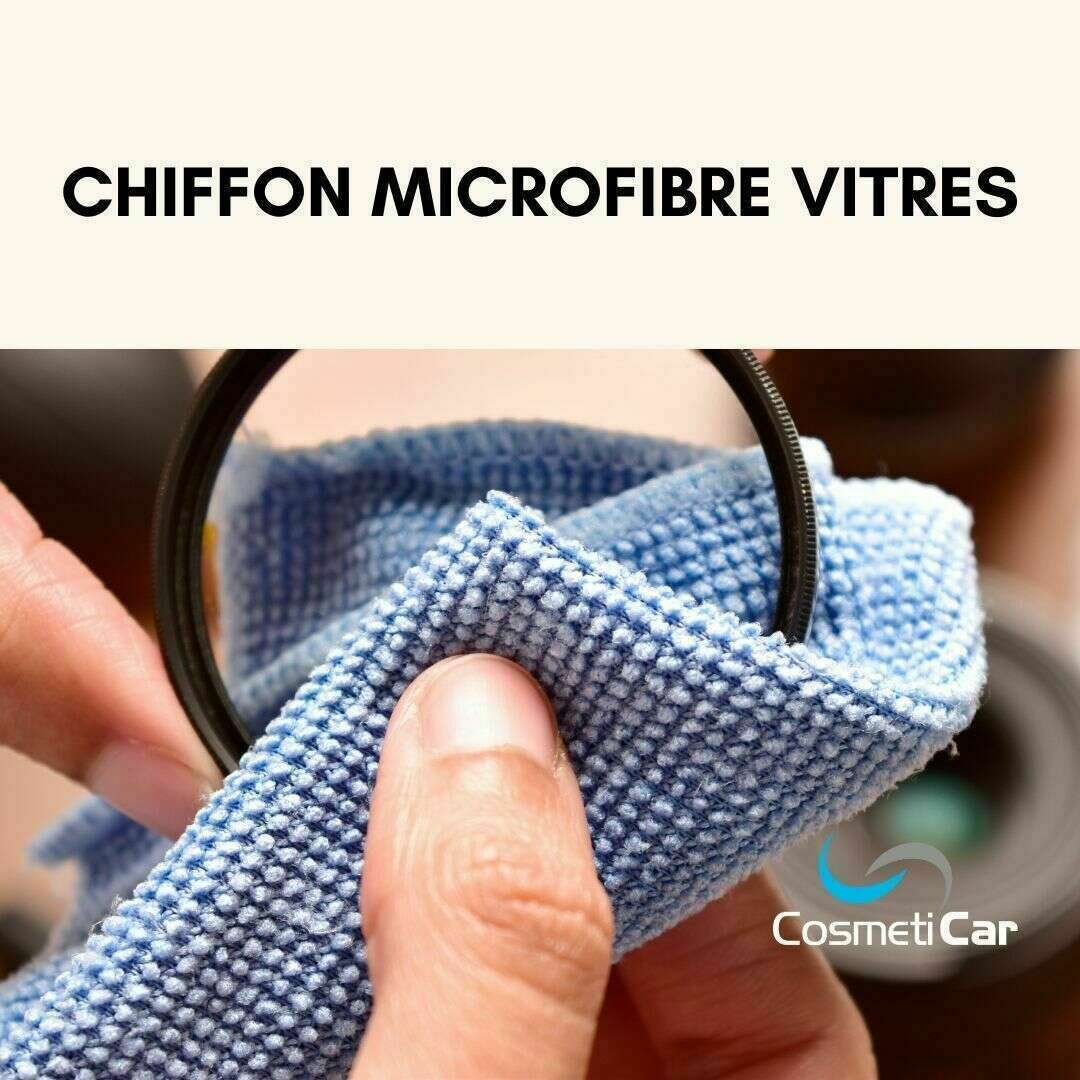 Fond Chiffon Microfibre Bleu Poussière Chiffon Propre Photo Et