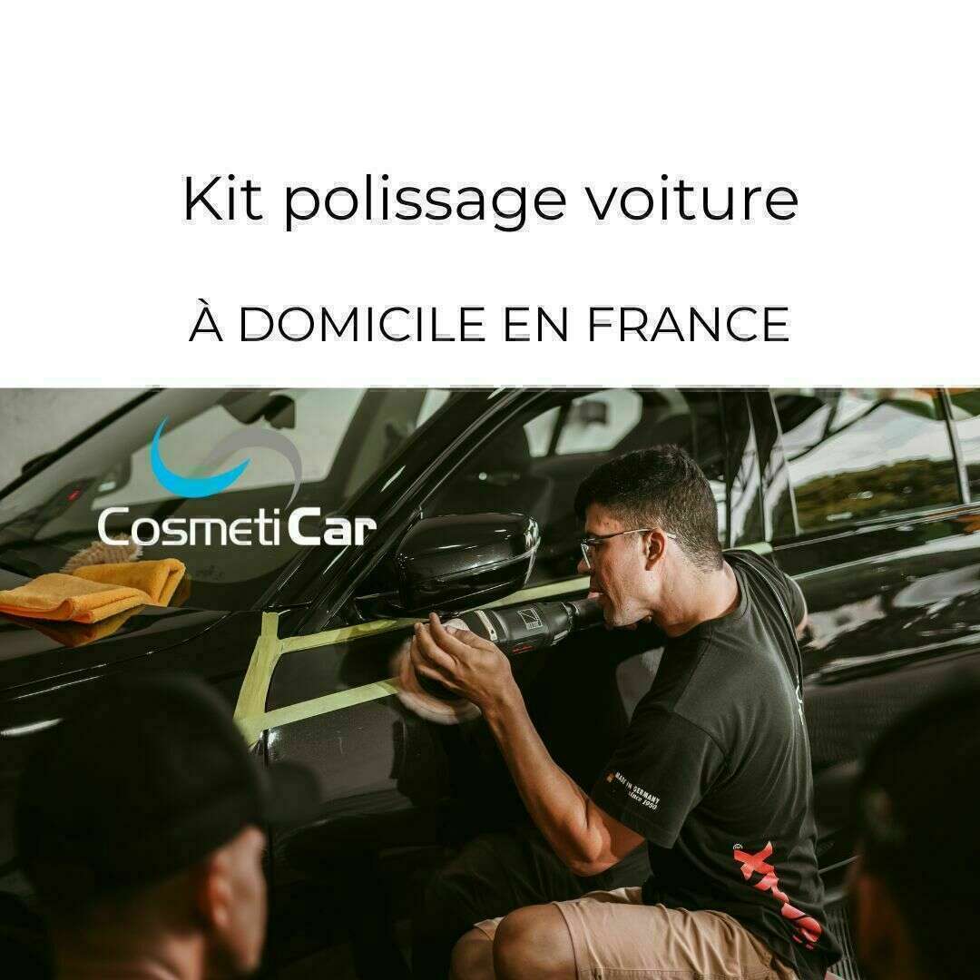 Kit polissage voiture