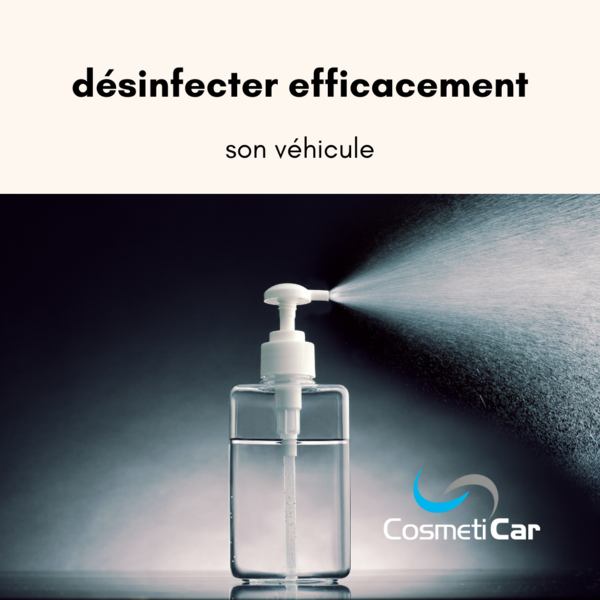 désinfectant voiture