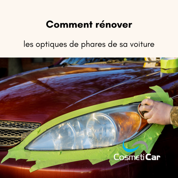 renover optique phare voiture