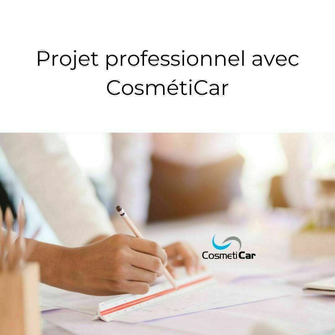 projet professionnel avec cosméticar