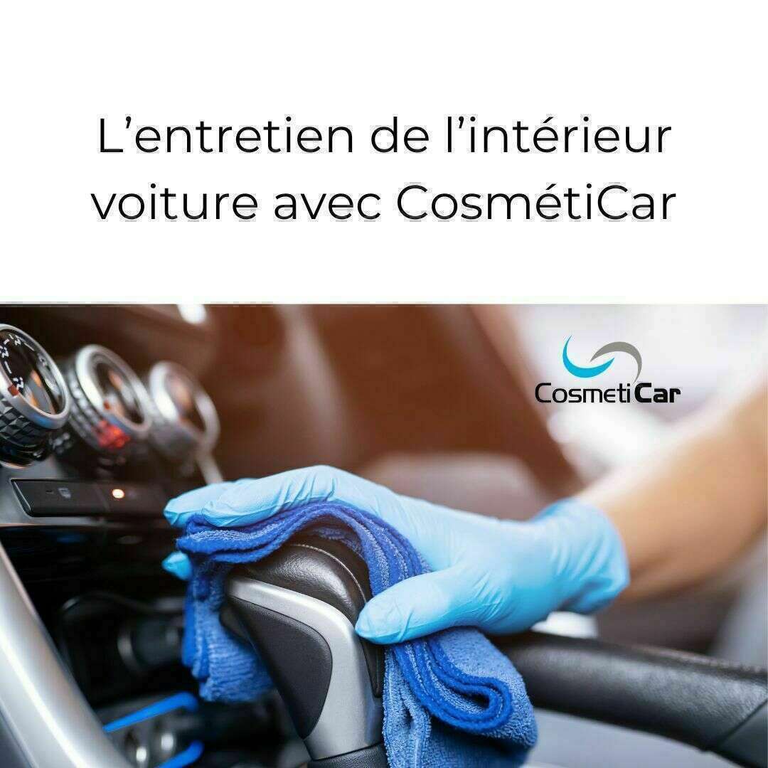 entretien de l'interieur d'une voiture