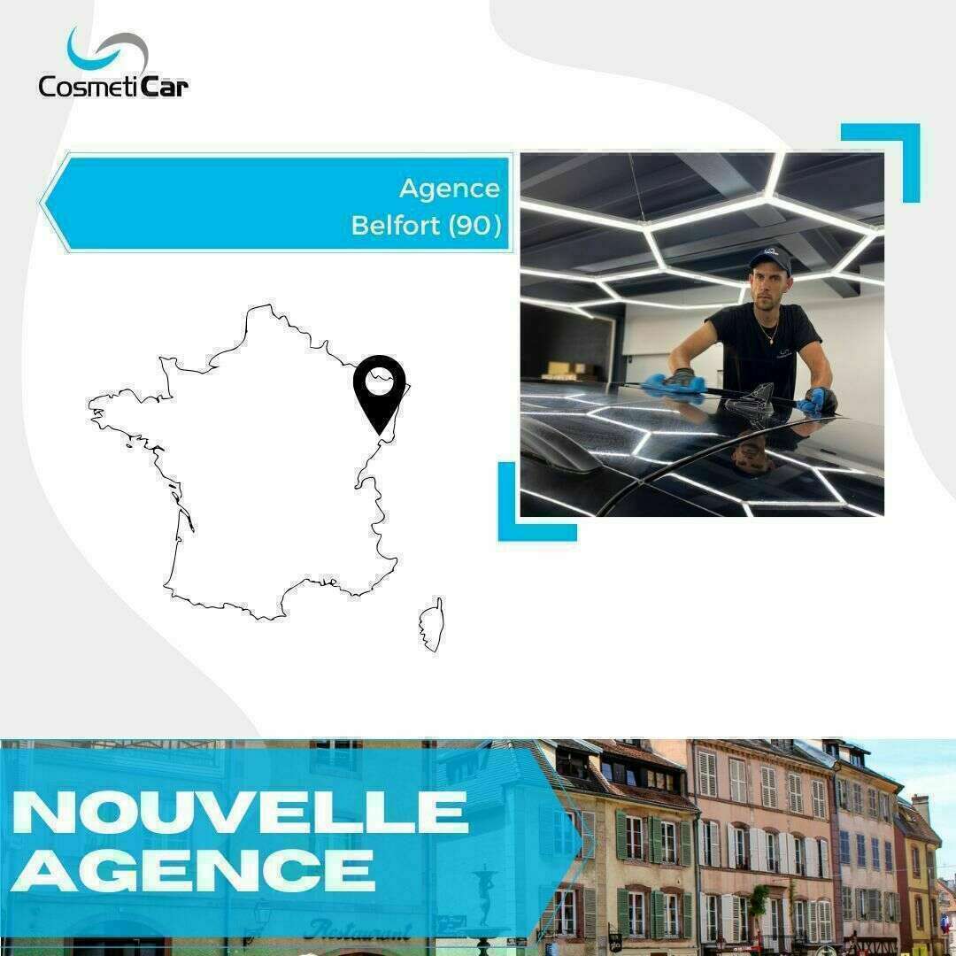 Nouvelle agence CosmétiCar Belfort 