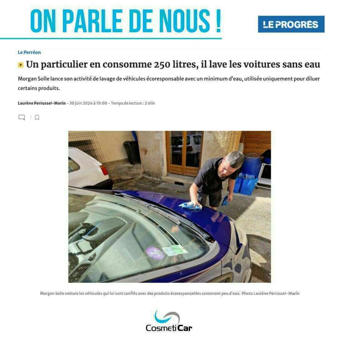 cosmeticar on parle de nous le progres