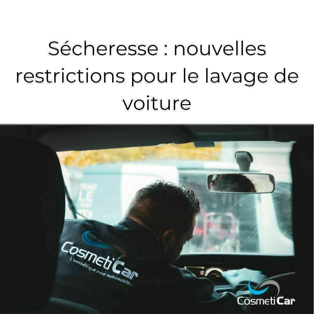 secheresse restrictions eau lavage auto