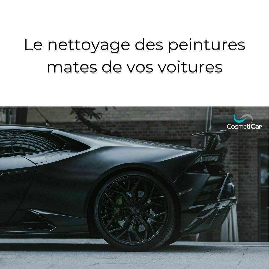 nettoyage peinture mate voiture