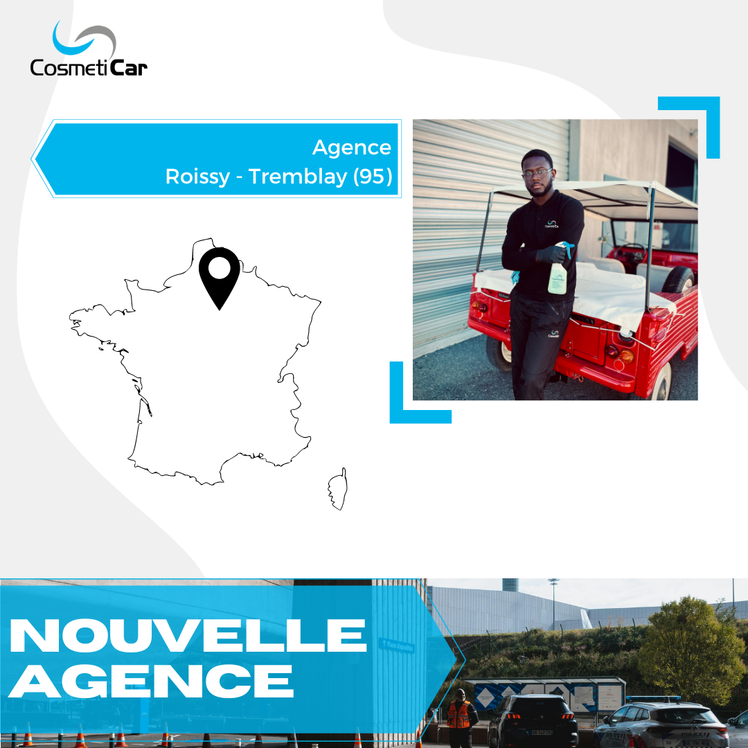 ouverture agence cosmeticar roissy tremblay