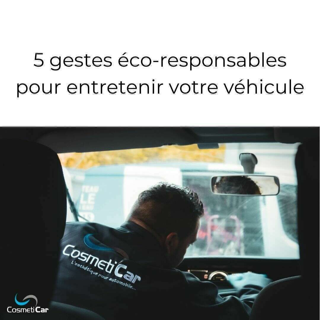 Top 5 des gestes éco-responsables pour l'entretien de votre voiture en hiver !